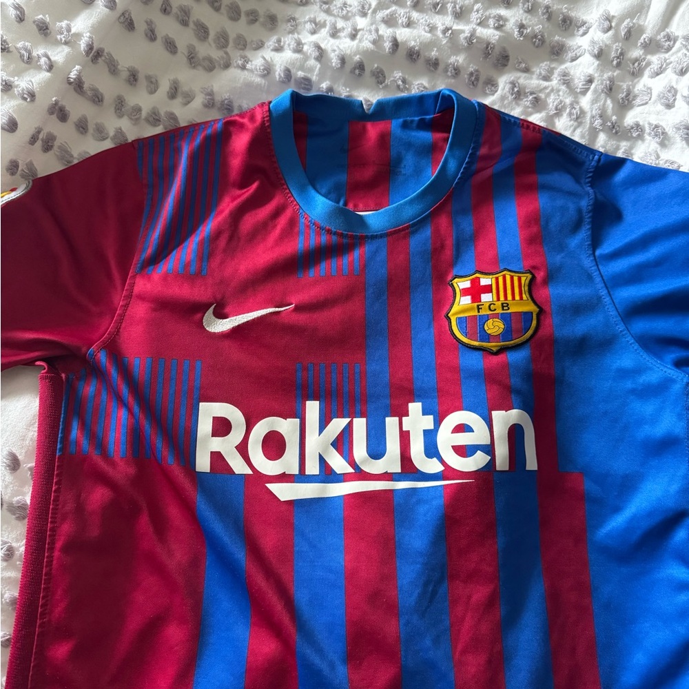 Nike FC Barcelona Men Home Soccer Jersey 21/22. CV8222-428